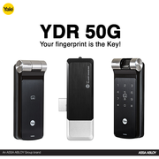  YDME50 RF Card And Pin Code Lock | Yale